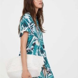 ANNA GLOVER x H&M | Tropical Print Mini Dress